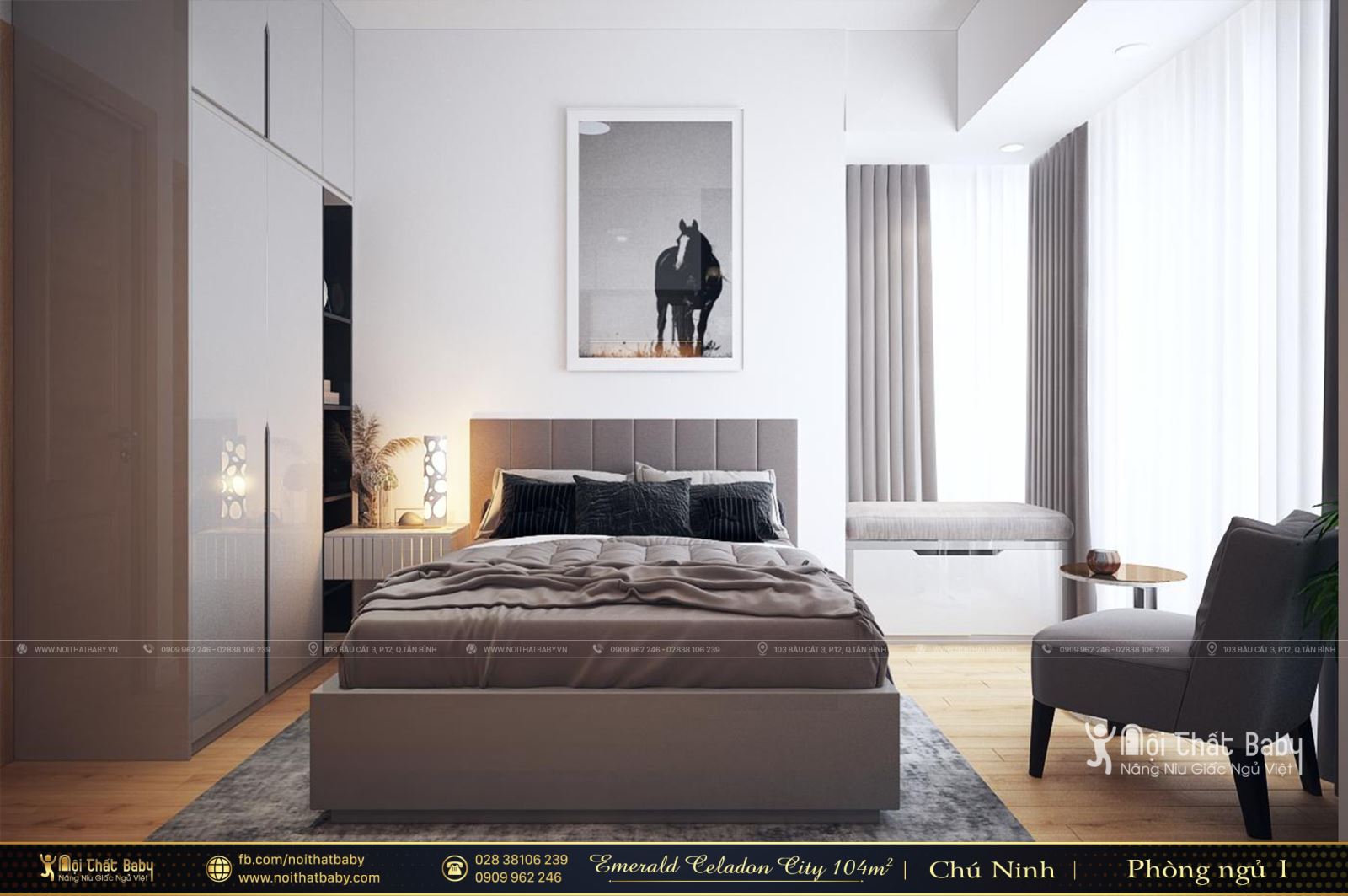 Tổng hợp các mẫu thiết kế nội thất Chung cư Emerald Celadon City